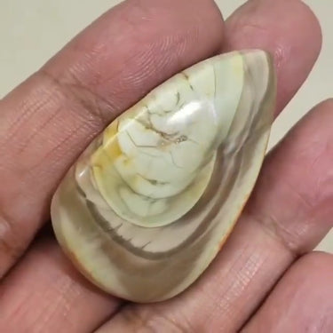 Natural Imperial Jasper Cabochon 45x27mm